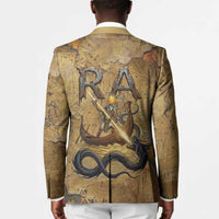 Ra Egyptian Blazer Sun God Solar Disk Serpent Slayer Ancient Egyptian Boat of the Underworld