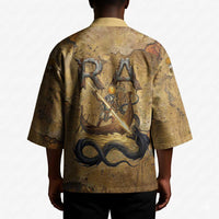 Ra Egyptian Kimono Sun God Solar Disk Serpent Slayer Ancient Egyptian Boat of the Underworld