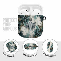 Anuket Egyptian AirPods Case Goddess of the Nile Flowing Water Gazelle Spirit The Embracer