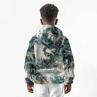 Anuket Egyptian Kid Hoodie Goddess of the Nile Flowing Water Gazelle Spirit The Embracer