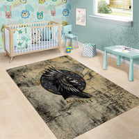 Anuket Area Rug Egyptian Queen of the Cataracts Ankh Symbol