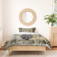 Anuket Bedding Set Egyptian Queen of the Cataracts Ankh Symbol