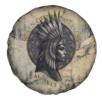 Anuket Spare Tire Cover Egyptian Queen of the Cataracts Ankh Symbol