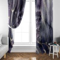 Bastet Egyptian Window Curtain Cat Goddess Cosmic Protector Moon Magic Night Sky