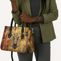 Bastet Egyptian Leather Bag Eye of Ra Cat Goddess Lady of Dread Ancient Power