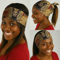 Bastet Egyptian Neck Gaiter Eye of Ra Cat Goddess Lady of Dread Ancient Power