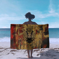 Bastet Egyptian Sarong Eye of Ra Cat Goddess Lady of Dread Ancient Power