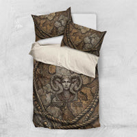 Bat Bedding Set Goddess of the Cosmos Ancient Egyptian Cow Horns Stone