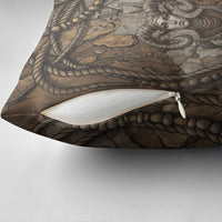 Bat Pillow Cover Goddess of the Cosmos Ancient Egyptian Cow Horns Stone