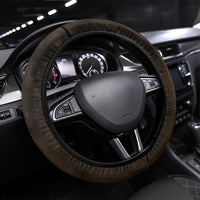 Viking Raven Wolf Vegvisir Steering Wheel Cover Nordic Runic Engraving Style
