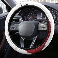 Viking Berserker Bear Valknut Vegvisir Steering Wheel Cover Nordic Runic Warrior Engraving Style