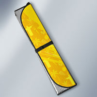 Personalized Brazil Soccer Football Jaguar Auto Sun Shade Christ The Redeeme - Soccer Mascot With Carnival Vibes