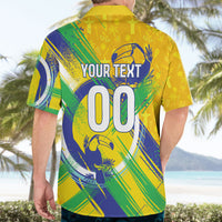 Personalized Brazil Soccer Football Jaguar Hawaiian Shirt Christ The Redeeme - Soccer Mascot With Carnival Vibes
