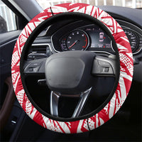 Paraguay Soccer Steering Wheel Cover Lion Football Mascot - Guarani Folk Art - Traditional Harp And Guitar