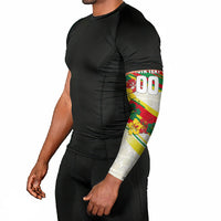 Personalized Ghana Football Arm Sleeves Soccer Player Kick - Floral Hibiscus