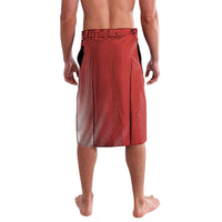 Personalized Panama Football Lavalava Los Canaleros Harpy Eagle Mascot - National Flag Colors