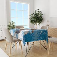 Personalized La Seleccion Argentina Soccer Tablecloth Football Sun Of May Athletic Horse Mascot - Distressed Grunge Art