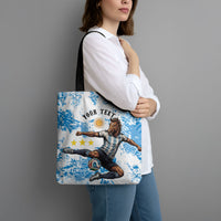 Personalized La Seleccion Argentina Soccer Tote Bag Football Sun Of May Athletic Horse Mascot - Distressed Grunge Art