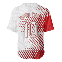 Personalized Austria Football Baseball Jersey Unsere Burschen Striped Graphic With Action Player