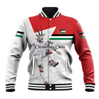 Personalized Jordan Football Baseball Jacket The Chivalrous Ones Soccer Player - Jordanian Flag Heritage