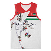 Personalized Jordan Football Basketball Jersey The Chivalrous Ones Soccer Player - Jordanian Flag Heritage