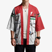Personalized Jordan Football Kimono The Chivalrous Ones Soccer Player - Jordanian Flag Heritage