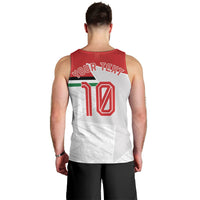 Personalized Jordan Football Men Tank Top The Chivalrous Ones Soccer Player - Jordanian Flag Heritage