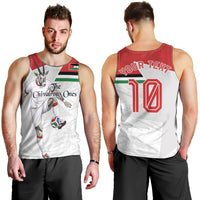 Personalized Jordan Football Men Tank Top The Chivalrous Ones Soccer Player - Jordanian Flag Heritage