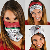 Personalized Jordan Football Neck Gaiter The Chivalrous Ones Soccer Player - Jordanian Flag Heritage