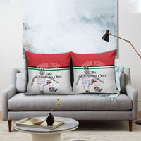 Personalized Jordan Football Pillow Cover The Chivalrous Ones Soccer Player - Jordanian Flag Heritage
