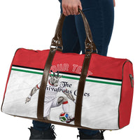 Personalized Jordan Football Travel Bag The Chivalrous Ones Soccer Player - Jordanian Flag Heritage