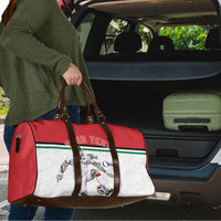 Personalized Jordan Football Travel Bag The Chivalrous Ones Soccer Player - Jordanian Flag Heritage