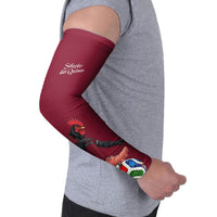 Personalized Portugal Football Selecao Das Quinas Arm Sleeves Iconic Soccer Player Illustration With Portugal Flag