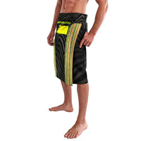 Equatorial Guinea Heritage Lavalava with National Emblem and Tribal Zebra Print