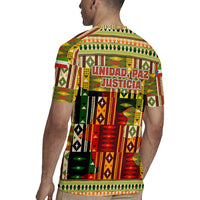 Equatorial Guinea Rugby Jersey with Lion Print and Traditional African Kente Patterns