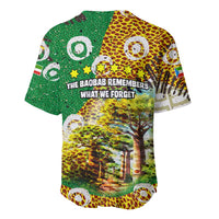 Equatorial Guinea Baobab Tree Baseball Jersey with Tribal Patterns and Heritage Quote