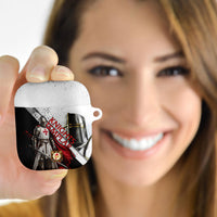 Knights Templar AirPods Case Crusader Warrior Full Armor Red Cross