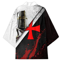 Knights Templar Kimono Crusader Warrior Full Armor Red Cross
