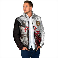 Knights Templar Padded Jacket Crusader Warrior Full Armor Red Cross