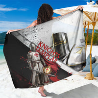 Knights Templar Sarong Crusader Warrior Full Armor Red Cross