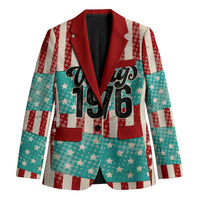 America Vintage 1976 50th Birthday Blazer Retro Sunset Patriotic