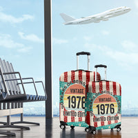 America Vintage 1976 50th Birthday Luggage Cover Retro Sunset Patriotic