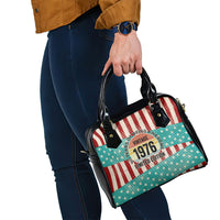 America Vintage 1976 50th Birthday Shoulder Handbag Retro Sunset Patriotic