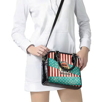 America Vintage 1976 50th Birthday Shoulder Handbag Retro Sunset Patriotic