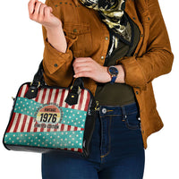 America Vintage 1976 50th Birthday Shoulder Handbag Retro Sunset Patriotic