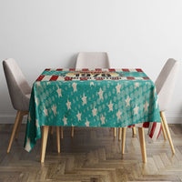 America Vintage 1976 50th Birthday Tablecloth Retro Sunset Patriotic