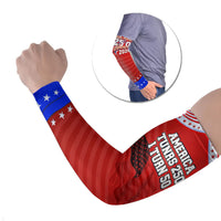 America Turns 250 I Turn 50 Arm Sleeves Patriotic Eagle Flag Birthday Stars Stripes