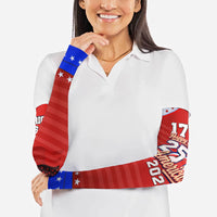 America Turns 250 I Turn 50 Arm Sleeves Patriotic Eagle Flag Birthday Stars Stripes