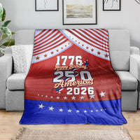 America Turns 250 I Turn 50 Blanket Patriotic Eagle Flag Birthday Stars Stripes