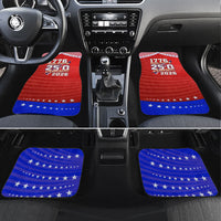 America Turns 250 I Turn 50 Car Mats Patriotic Eagle Flag Birthday Stars Stripes